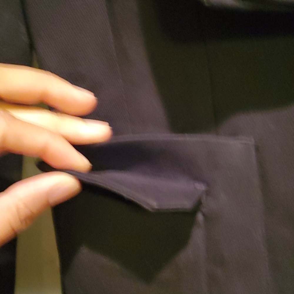 Pink Tartan Black Women's Blazer - Picture 5 of 8